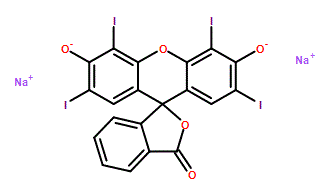 Erythrosine sodium (close form) 16423-68-0
